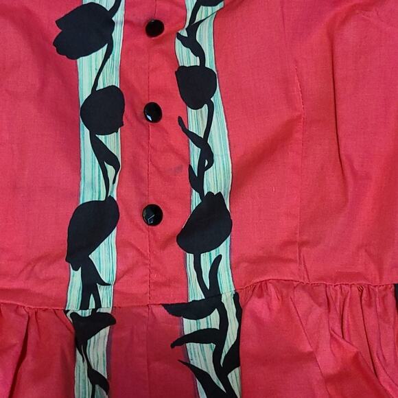 Amazing Unique True Vintage Fit and Flare dress LM - Picture 11 of 12